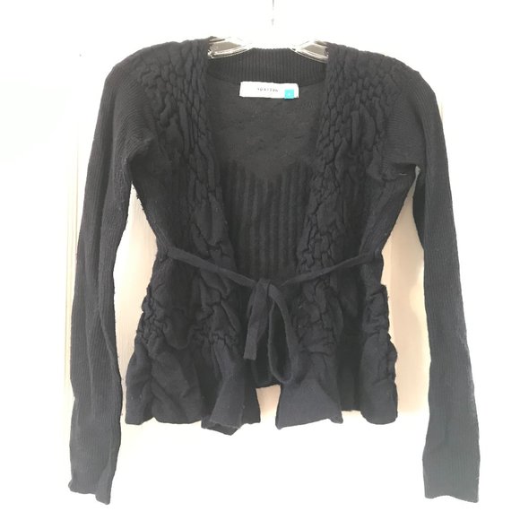 Sparrow | Navy Dimpled Cardigan - Picture 3 of 12